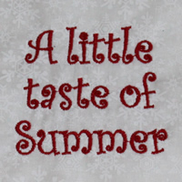 A Little Taste Of Summer
