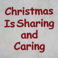 Christmas Is Sharing And Caring