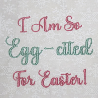 I'm So Egg-cited For Easter!