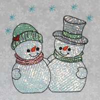 Free Mylar Snowman #111