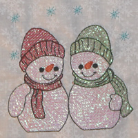 Free Mylar Snowman #31