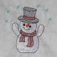 Free Mylar Snowman #65