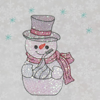 Free Mylar Snowman #96